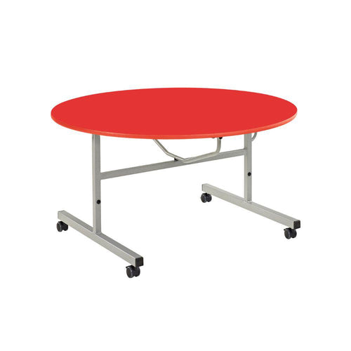 Fully Welded Premium Tilt Top Circular (1200mm Diameter) Dining Table