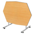 Fully Welded Premium Tilt Top Irregular Octagonal (1380 x 1000mm) Dining Table