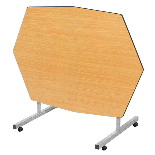 Fully Welded Premium Tilt Top Irregular Octagonal (1380 x 1000mm) Dining Table