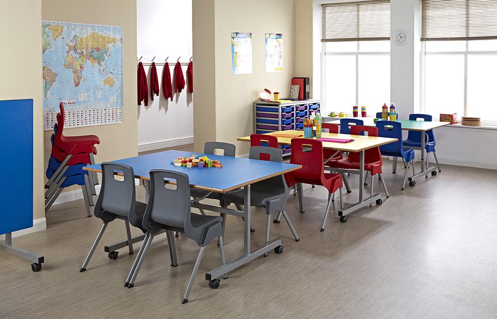 Fully Welded Premium Tilt Top Rectangular (1200 x 900mm) Dining Table
