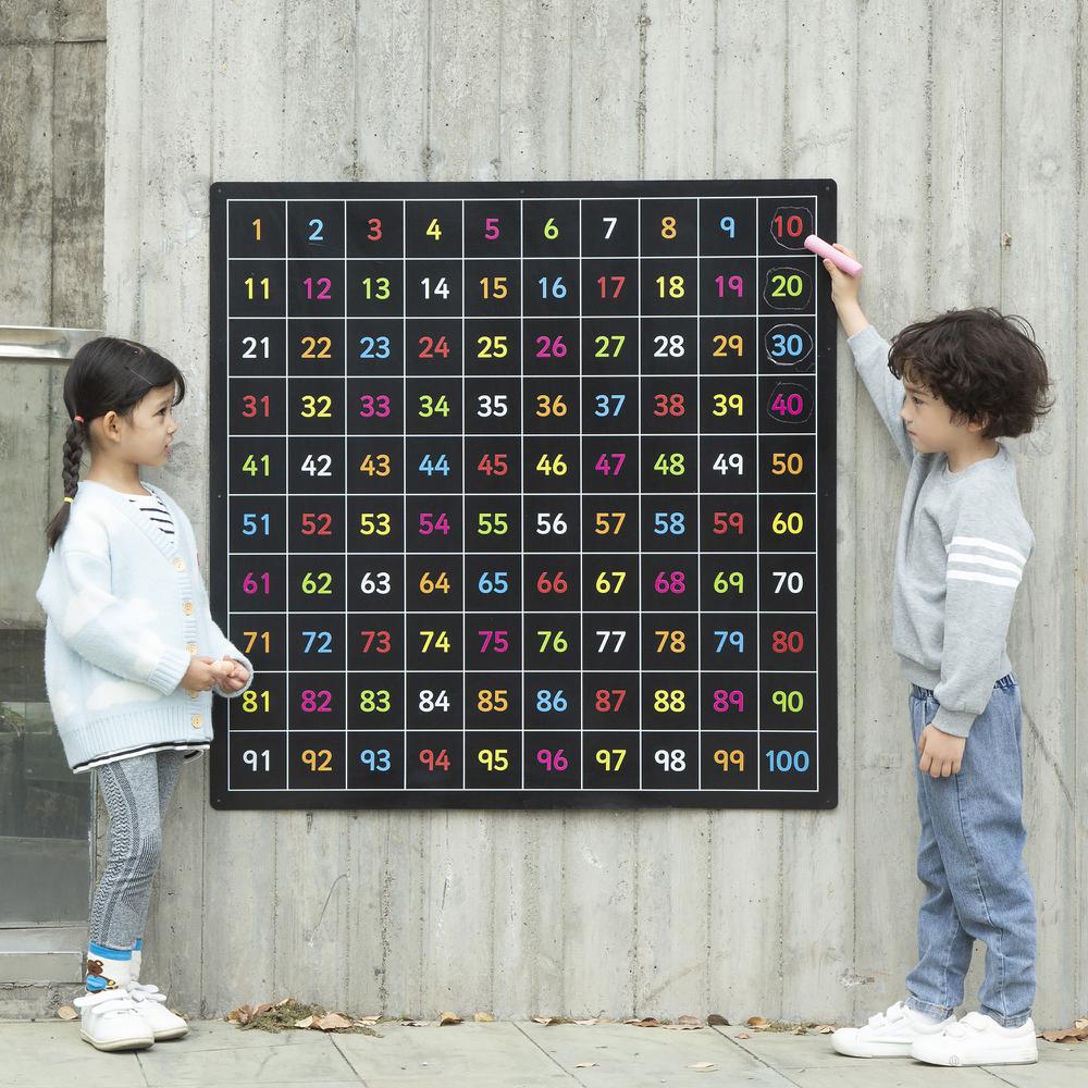 Outdoor  1-100 Chalkboard