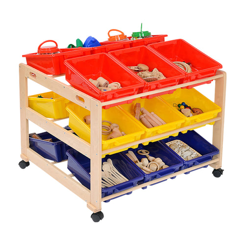 Double Classroom Tidy 18 Trays