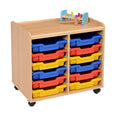 12 Shallow Tray Storage Unit