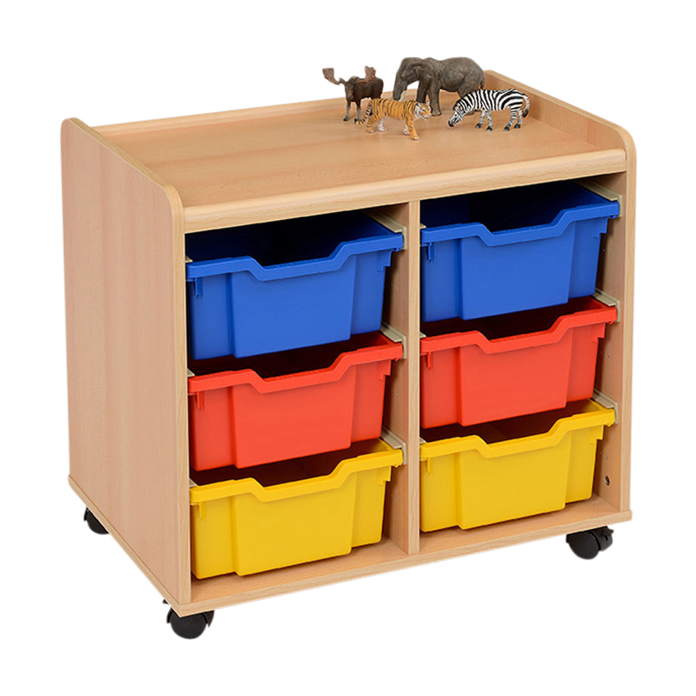 6 Deep Tray Storage Unit