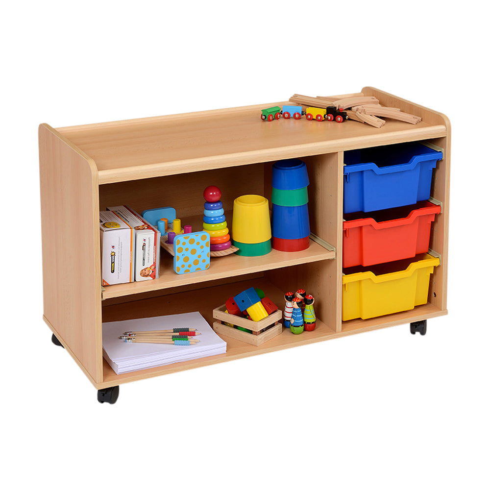 3 Deep Tray/Shelf Storage Unit