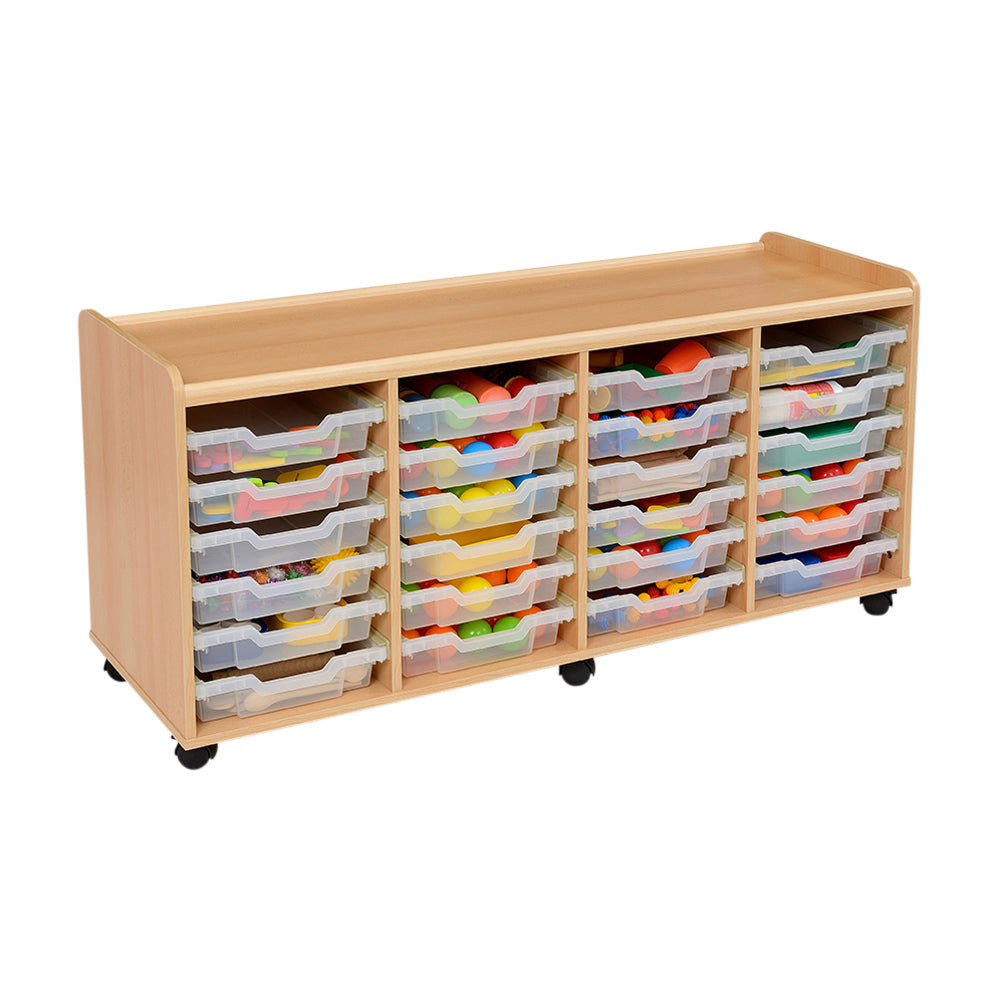24 Shallow Tray Storage Unit
