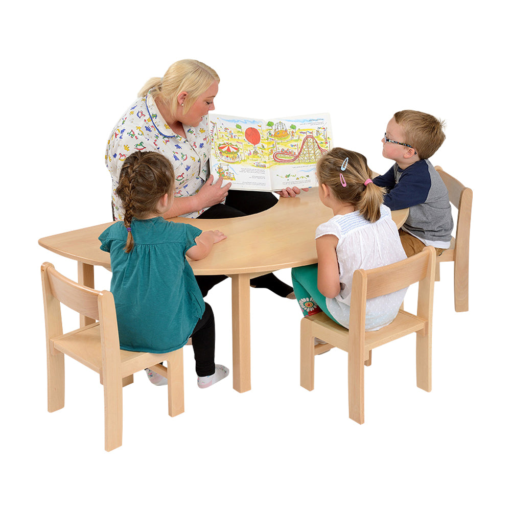Teachers Table Solid Beech