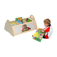 Long Maple Kinderbox With Mirrors