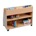 Double Sided Display Bookcase