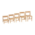 Devon Beech Stacking Chair 38cm (2 pack)