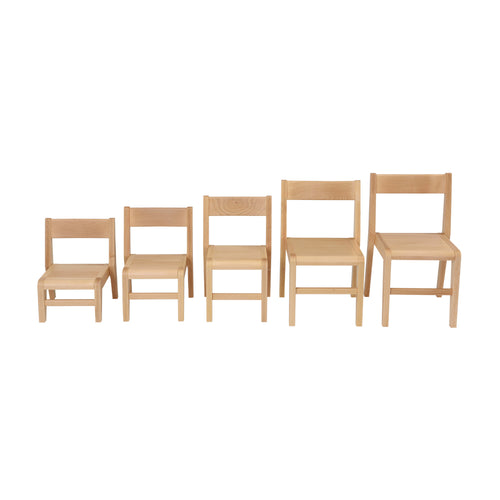 Devon Beech Stacking Chair 35cm (2 pack)