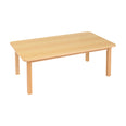 Rectangular Table Beech Veneer 1100mm