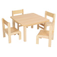 Square Beech Table MFC Top