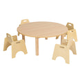 Circular Beech Table MFC Top