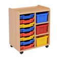 3 Deep/8 Shallow SSS Unit with Coloured Trays