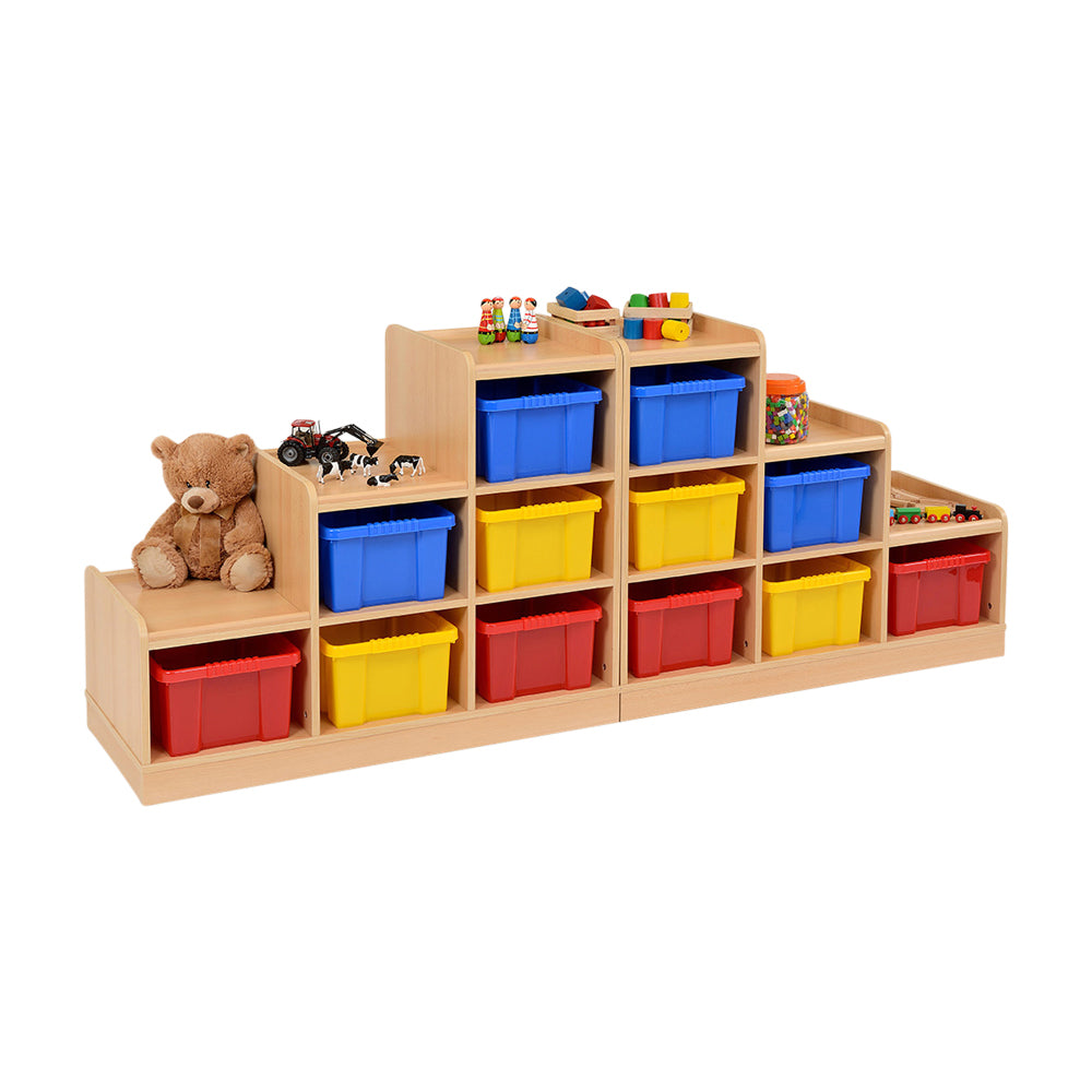 Tiered SSS Access Unit with 6 Trays (Left)