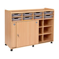 SSS Cupboard/8 Tray Storage Unit