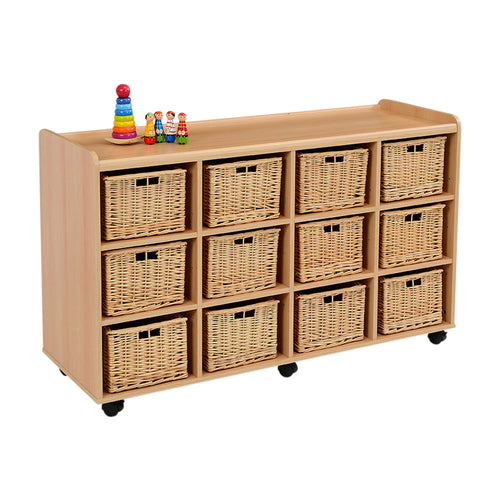 12 Deep SSS Unit with Wicker Baskets