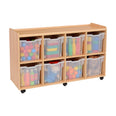 8 Jumbo Clear Tray Unit
