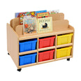 Book Display Unit/Storage With Deep Trays