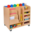 Mobile Art Resources Trolley with 24 Trays