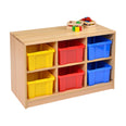 RS 6 Tray Storage Unit Including Trays