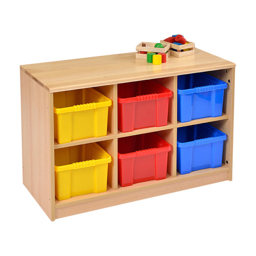 RS 6 Tray Storage Unit Including Trays