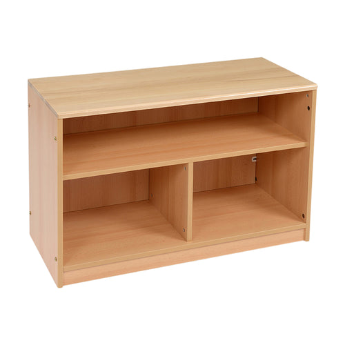 RS Open Bookcase with Solid Back