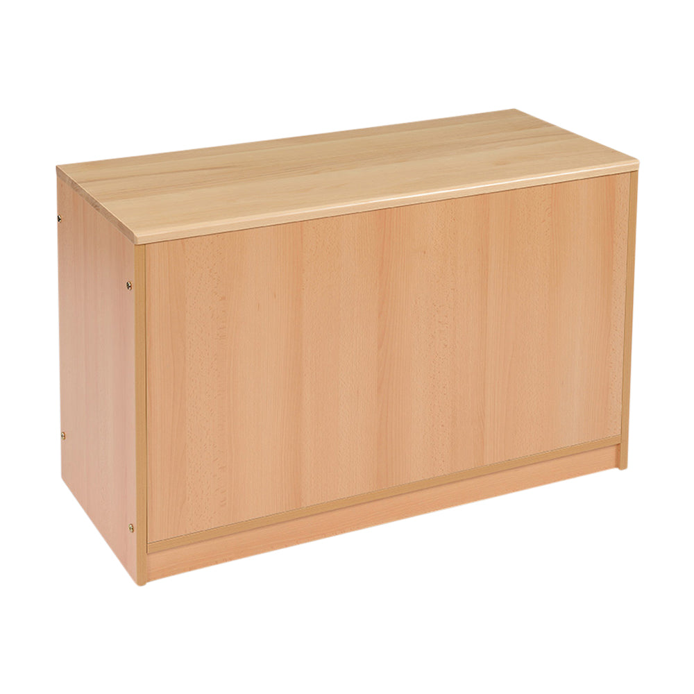 RS Open Bookcase with Solid Back