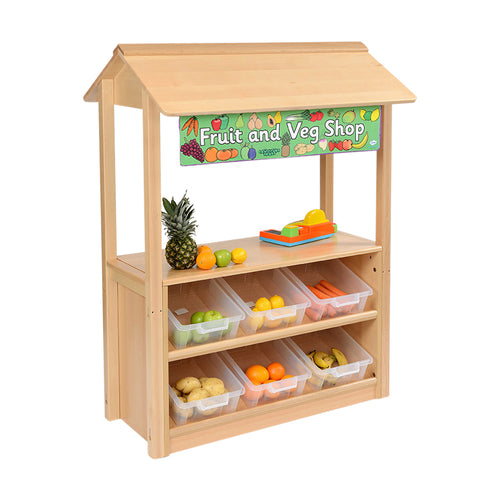 RS Shop Canopy with Angled Tidy and Trays