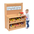 RS Angled Tidy Store with Baskets and Cork Divider