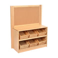 RS Angled Tidy Store with Baskets and Cork Divider