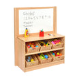 RS Angled Tidy Store with Baskets and Drywipe/Mirror Divider