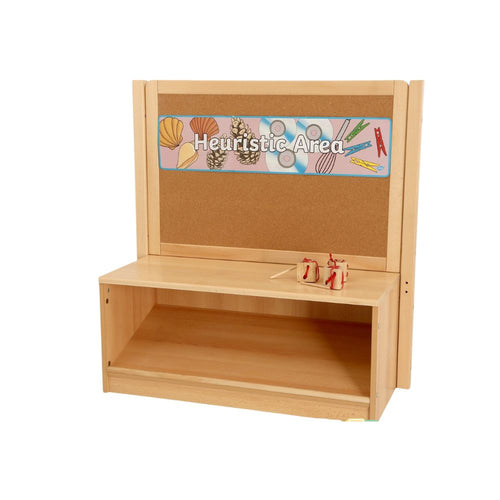 RS Toddler Angled Tidy with Cork Panel