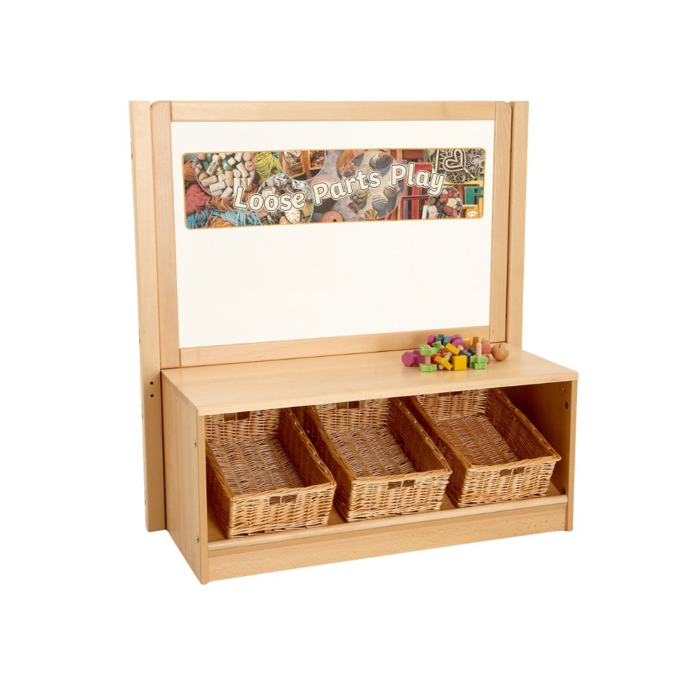 Rs Toddler Angled Tidy with Mirror/Drywipe Panel