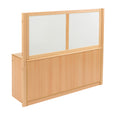 RS 4 Bay A4 8 Deep and 8 Shallow Clear Tray Unit and Cork/Drywipe Divider