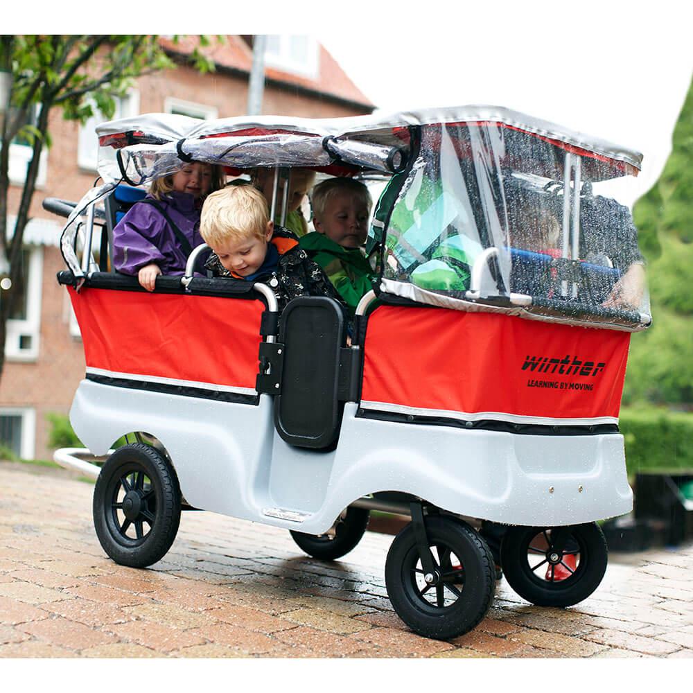 Turtle 6 Kiddy Bus Rain Cover