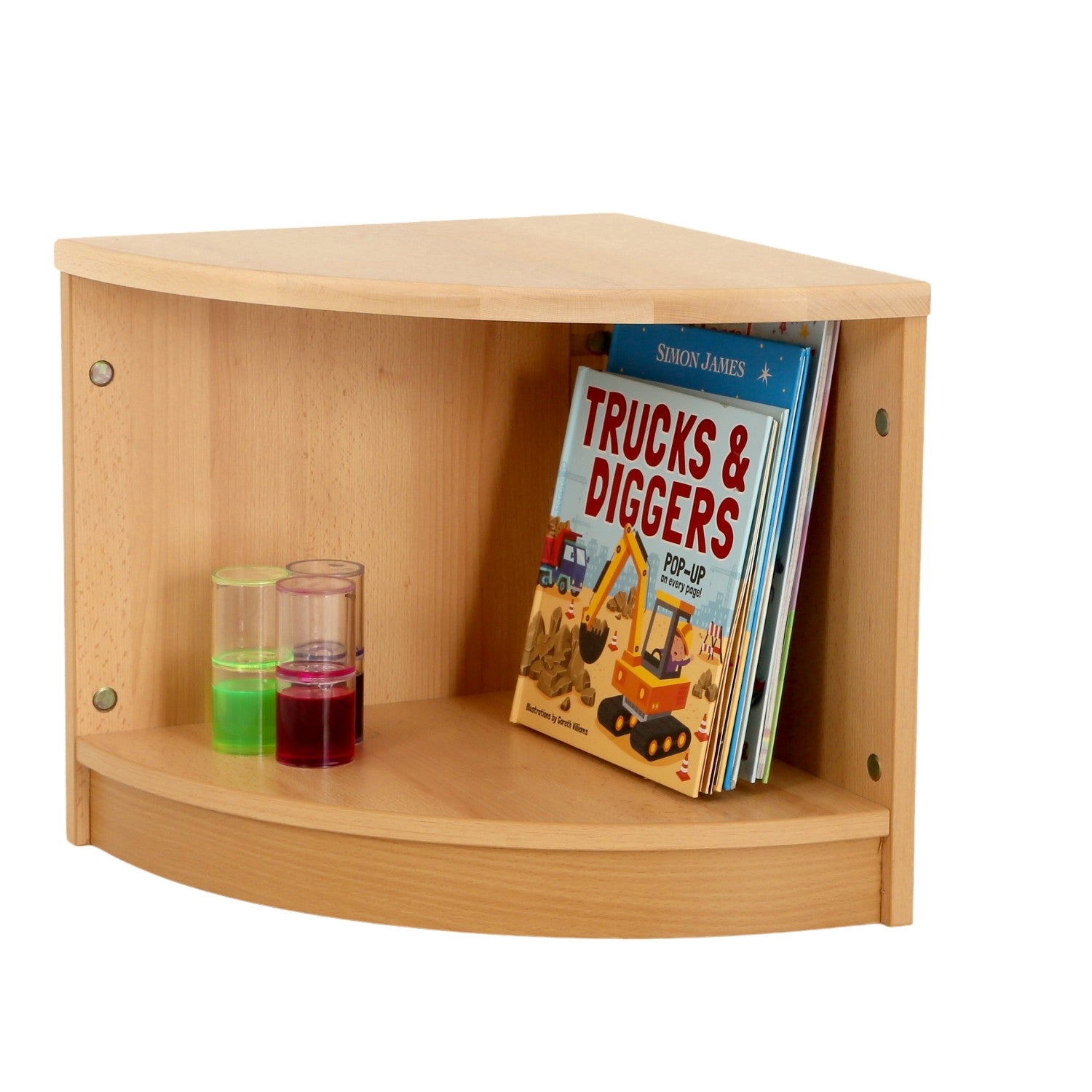 RS Toddler Corner Shelf Unit