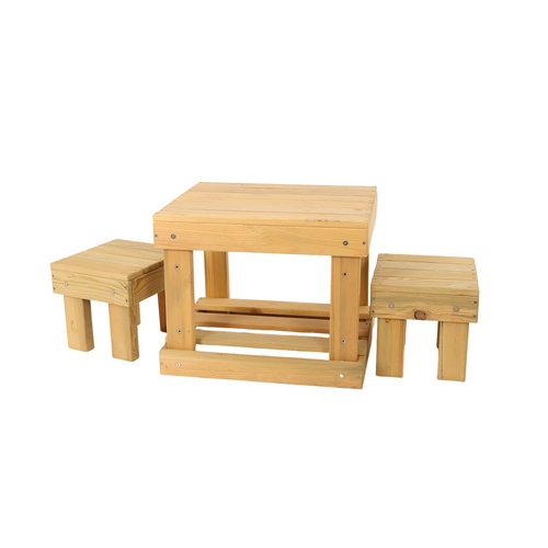 Outdoor Table and Benches