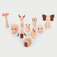 WOODEN ANIMAL FRIENDS