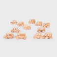 NATURAL WOODEN VEHICLES SET