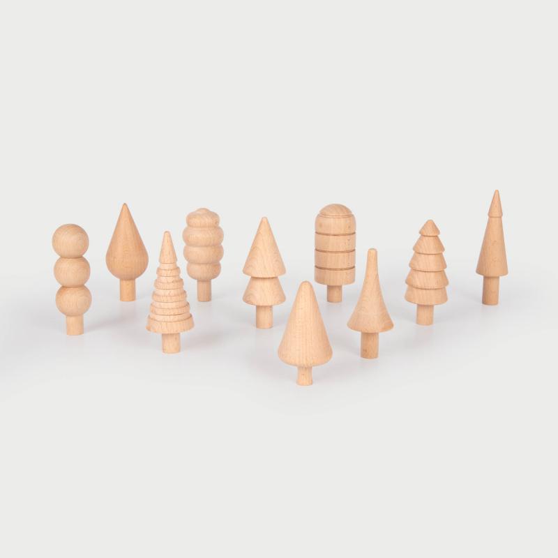 WOODLAND TREES SET