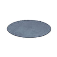 Luxury Super Soft Round Carpet - Grey