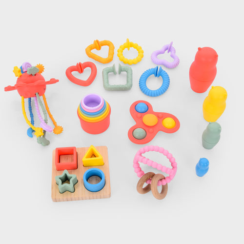 SiliSoft Activity Set (Rainbow)