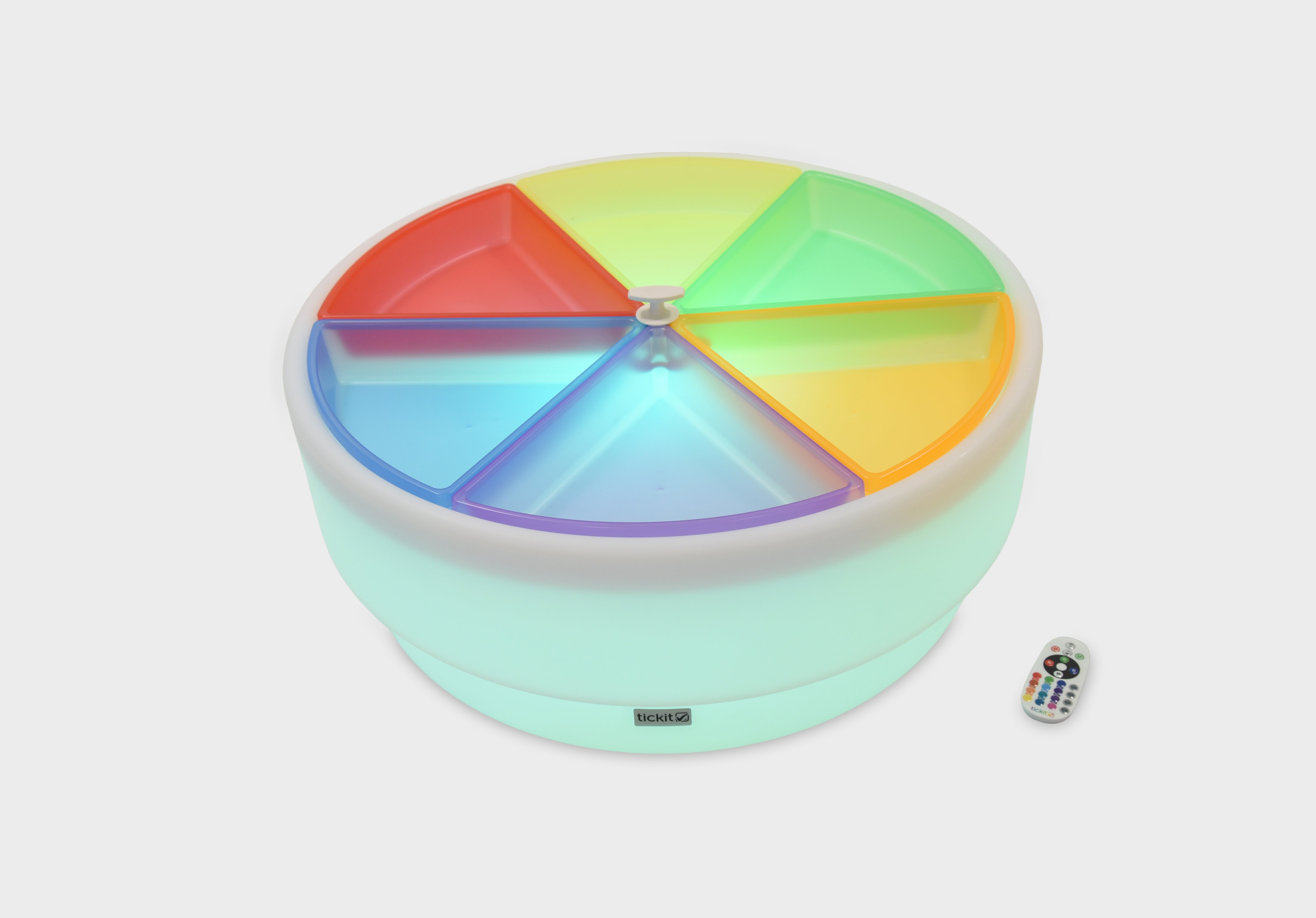 Discovery Glow Low Table + Colour Discovery Trays