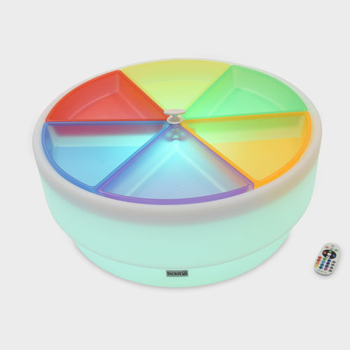 Discovery Glow Low Table + Colour Discovery Trays