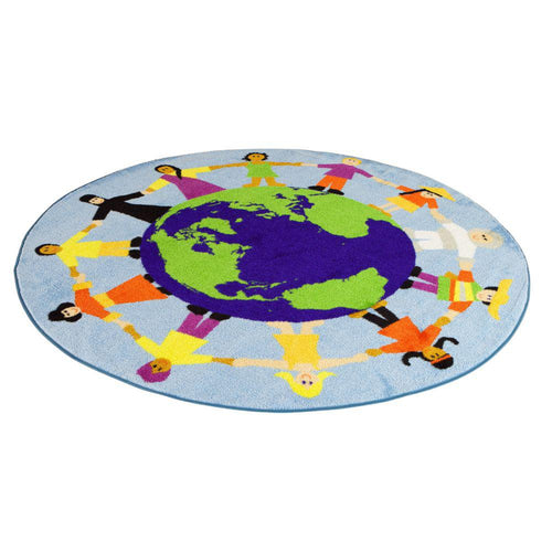 Children Of The World Multi- Cultural Carpet