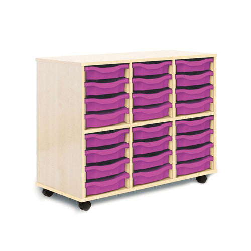 Allsorts 24 Shallow Stackable Tray Unit