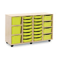 16 Shallow/4 Deep/3 Extra Deep Combination Tray Unit