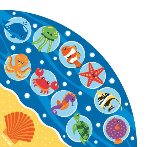Under The Sea Corner Placement Carpet
